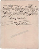 Ochs, Siegfried - Autograph Letter Signed 1923