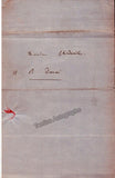 Offenbach, Jacques - Autograph Letter Signed