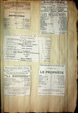 Opera - Large Program Clip Collection 1882-1927