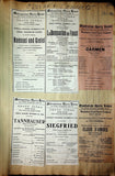 Opera - Large Program Clip Collection 1882-1927