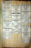 Opera - Large Program Clip Collection 1882-1927