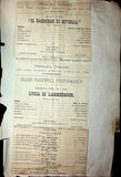 Opera - Large Program Clip Collection 1882-1927