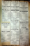 Opera - Large Program Clip Collection 1882-1927