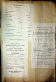 Opera - Large Program Clip Collection 1882-1927