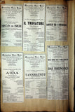 Opera - Large Program Clip Collection 1882-1927