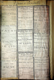 Opera - Large Program Clip Collection 1882-1927