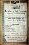 Opera - Large Program Clip Collection 1882-1927