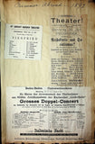 Opera - Large Program Clip Collection 1882-1927