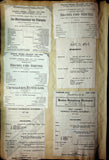 Opera - Large Program Clip Collection 1882-1927