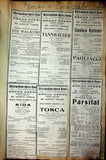 Opera - Large Program Clip Collection 1882-1927