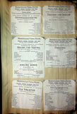Opera - Large Program Clip Collection 1882-1927