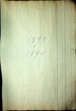 Opera - Large Program Clip Collection 1882-1927