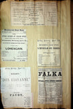Opera - Large Program Clip Collection 1882-1927