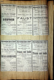 Opera - Large Program Clip Collection 1882-1927