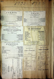 Opera - Large Program Clip Collection 1882-1927