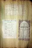 Opera - Large Program Clip Collection 1882-1927