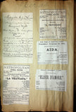 Opera - Large Program Clip Collection 1882-1927