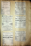 Opera - Large Program Clip Collection 1882-1927