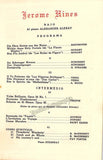 Opera Singers - Lot of 8 Signed Programs Havana 1940s-1950s