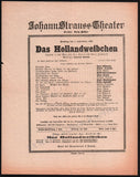 Operetta - Musicals - Theater - Vienna - Lot of 15 Playbills 1916-1925