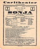 Operetta - Musicals - Theater - Vienna - Lot of 15 Playbills 1916-1925