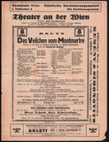 Operetta - Musicals - Theater - Vienna - Lot of 15 Playbills 1916-1925