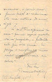 Orefice, Giacomo - Autograph Letter Signed 1905