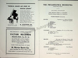 Ormandy, Eugene - Philadelphia Orchestra Program Lot 1932-1950
