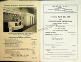 Ormandy, Eugene - Philadelphia Orchestra Program Lot 1932-1950