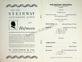 Ormandy, Eugene - Philadelphia Orchestra Program Lot 1932-1950