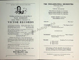 Ormandy, Eugene - Philadelphia Orchestra Program Lot 1932-1950