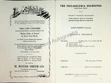 Ormandy, Eugene - Philadelphia Orchestra Program Lot 1932-1950