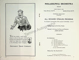 Ormandy, Eugene - Philadelphia Orchestra Program Lot 1932-1950