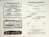 Ormandy, Eugene - Philadelphia Orchestra Program Lot 1932-1950