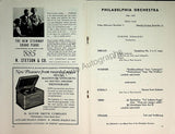 Ormandy, Eugene - Philadelphia Orchestra Program Lot 1932-1950
