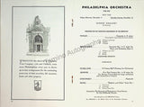 Ormandy, Eugene - Philadelphia Orchestra Program Lot 1932-1950