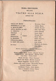 Palla de Mozzi - World Premiere Libretto-Program 1932