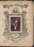 Paris-Theatre Magazine - Lot of 10 Magazines with Woodbury-type Photos 1874