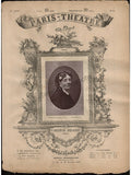 Paris-Theatre Magazine - Lot of 10 Magazines with Woodbury-type Photos 1874