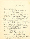 Patterson, Annie - Autograph Letter Signed 1926