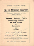 Patti, Adelina - Busoni, Ferruccio - Sarasate, Pablo - Patti´s Farewell Concert 1906