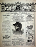 Patti, Adelina - Set of 5 Grand Italian Opera Programs 1890