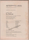 Pavarotti, Luciano - Signed photo in La Bohème + Met Debut Program!