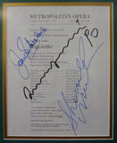 Pavarotti, Luciano - Signed photo in Rigoletto + Signed Program
