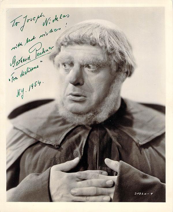 PECHNER, Gerhard Signed Photo Authentic Guaranteed Tamino