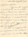 Pedrollo, Arrigo - Autograph Letter Signed 1922