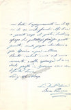 Penco, Rosina - Autograph Letter Signed