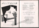 Performance Program "Lucia di Lamermoor" Teatro dell’ Opera 1952-1953