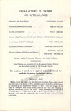 Performance Program "Norma" Royal Opera House 1952