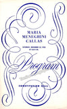 Performance Program Recital Constitution Hall Philadelphia 1958